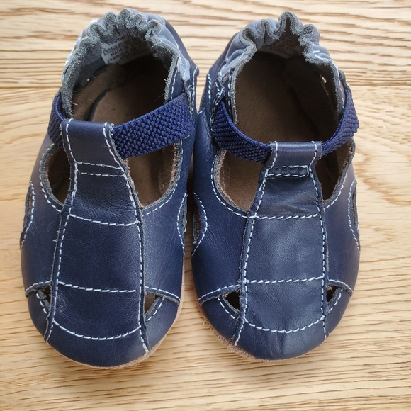 Robeez Navy Blue Sandal - Picture 1 of 4